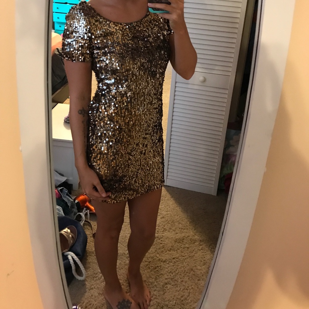 Sequin dress!