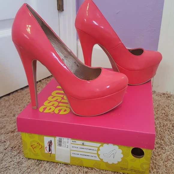 Charlotte Russe Shoes - Pink Heels