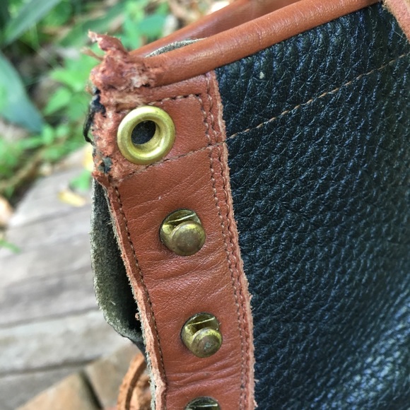 VTG Justin lace up roper boots. Men's - Picture 2 of 6