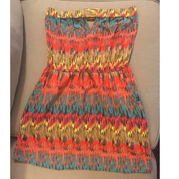 Multicolored dress - Picture 1 of 4