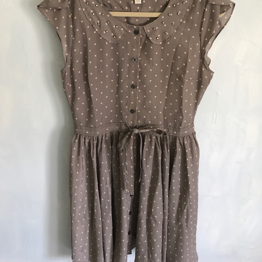 Gorgeous Peter Pan Polka Dot Dress!