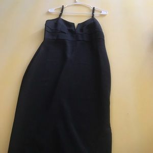 Black cocktail dress