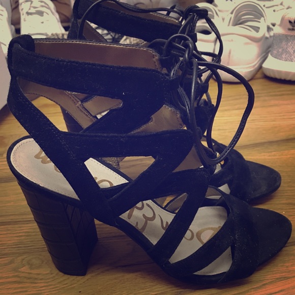 Sam Edelman Shoes - Sam Edelman Yardley Lace-Up Heels