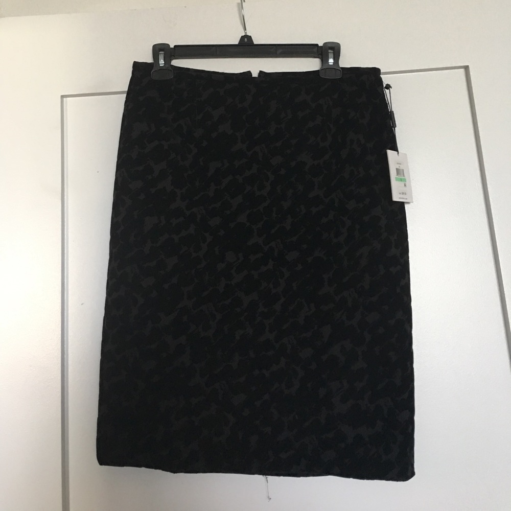 calvin klein printed ponte skirt.