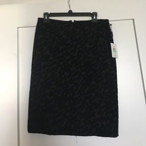calvin klein printed ponte skirt.