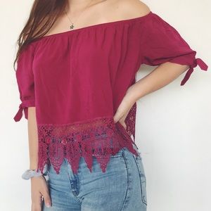 Off The Shoulder Top
