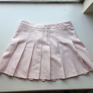 NWOT Forever 21 Light Pink Pleated Skirt