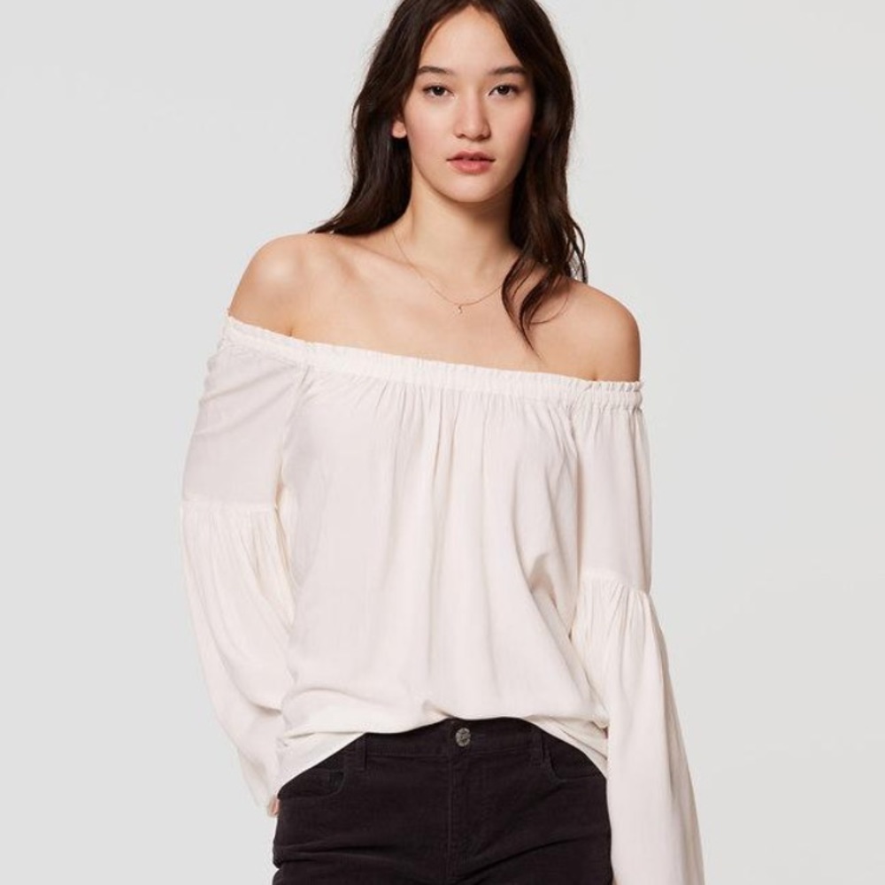LOFT Off the Shoulder Top