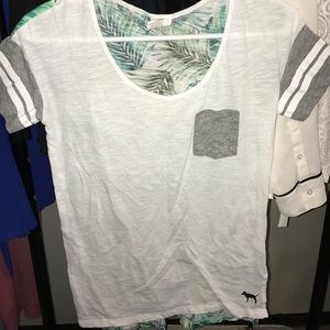 PINK t shirt (floral)