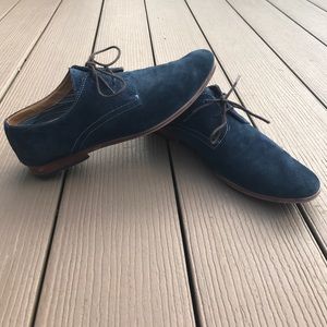 Aldo Blue Suede Shoes