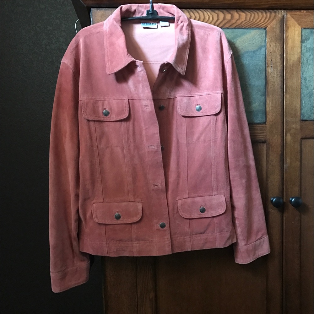 Chico's Suede Jacket - hardly ever worn!