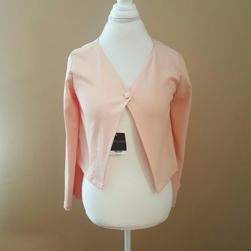 NWT Pastel Pink Top Shop Jacket