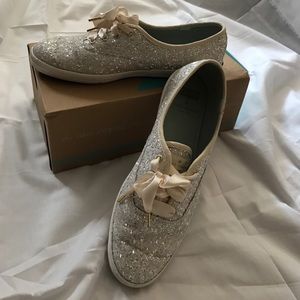 Keds x Kate Spade New York Champion Glitter Shoes
