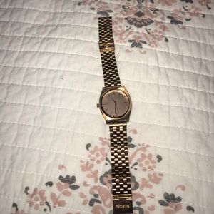 Nixon gold watch