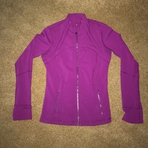 Size 8 violet/purple Lululemon zip up!!!