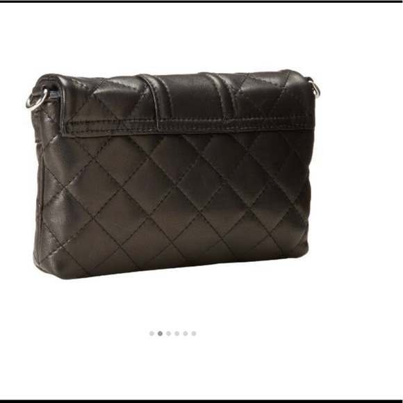 LAMB SKIN Calvin Klein Diamond-Quilted Handbag - Picture 3 of 6