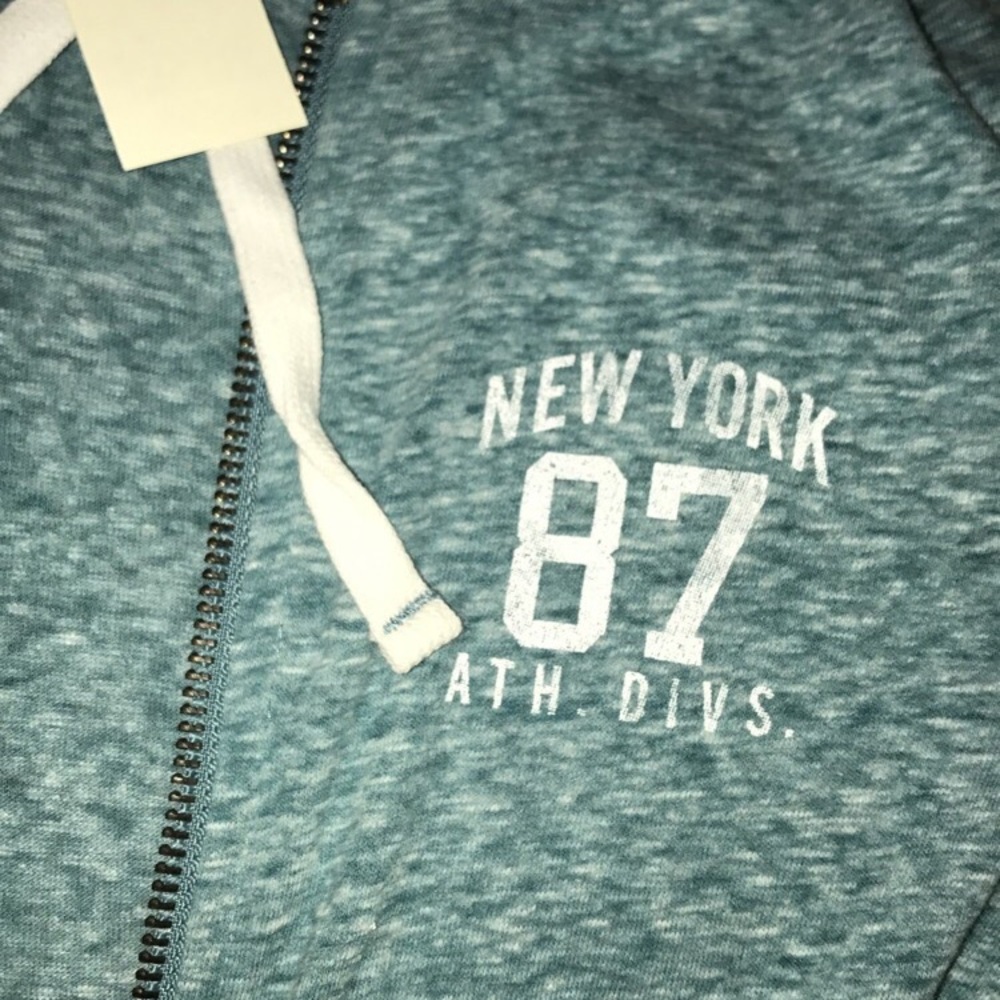 blue Aeropostale zip up hoodie