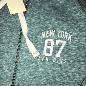 blue Aeropostale zip up hoodie