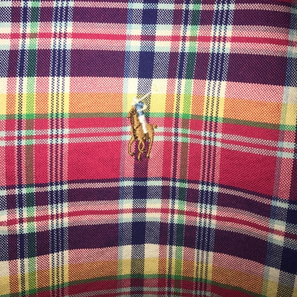Ralph Lauren plaid button down - Picture 4 of 4