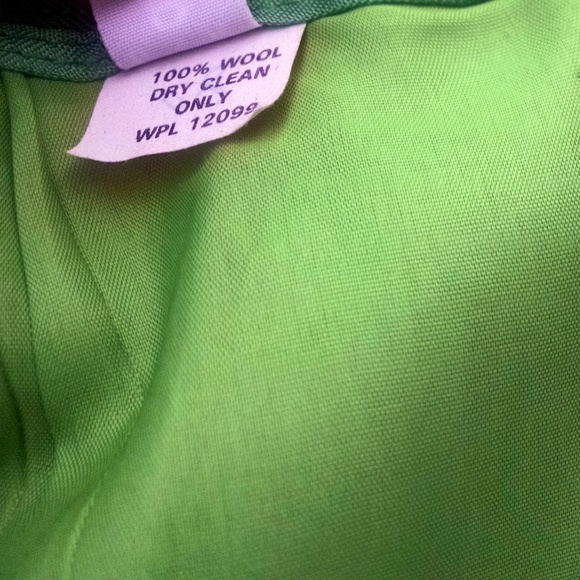 Vintage Green Wool Pencil Skirt - Picture 7 of 7