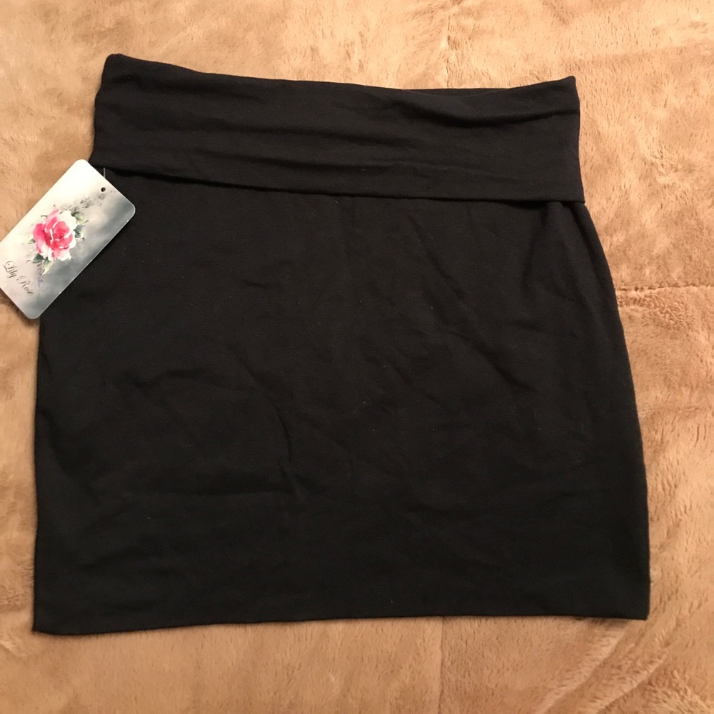 Black Bodycon Skirt