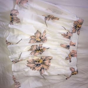 Floral Flowy Shorts; Never Worn!