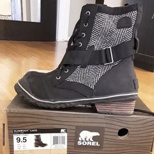 Sodel Slimboot Lace black size 9.5