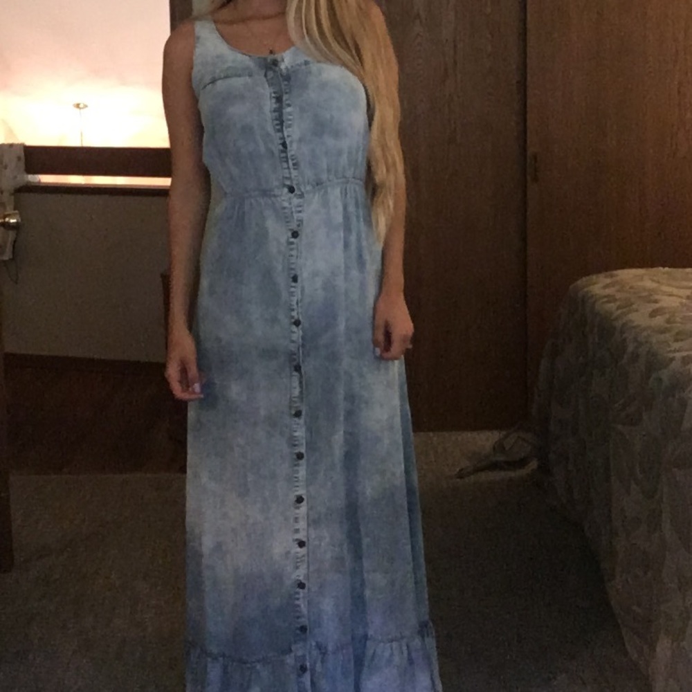 Denim dress