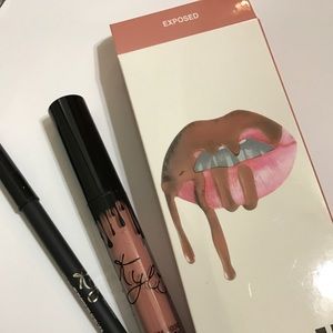 Kylie Jenner lip kit exposed