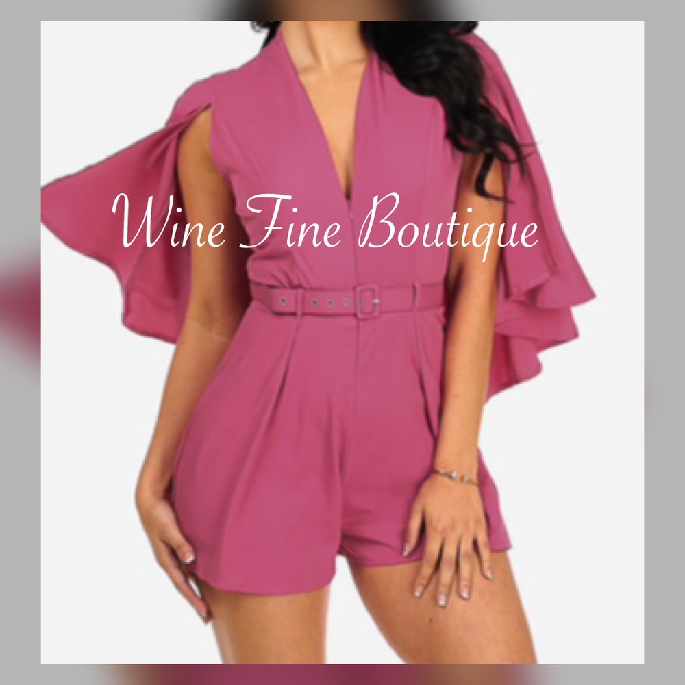 ❤️Sleeveless V-neck Romper