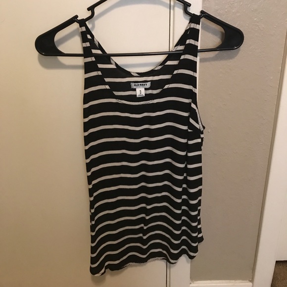 Striped tank top (light material) - Picture 1 of 2