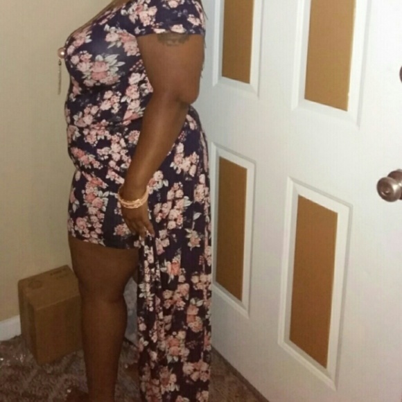 Floral Dress with Shorts Combo - Picture 2 of 3