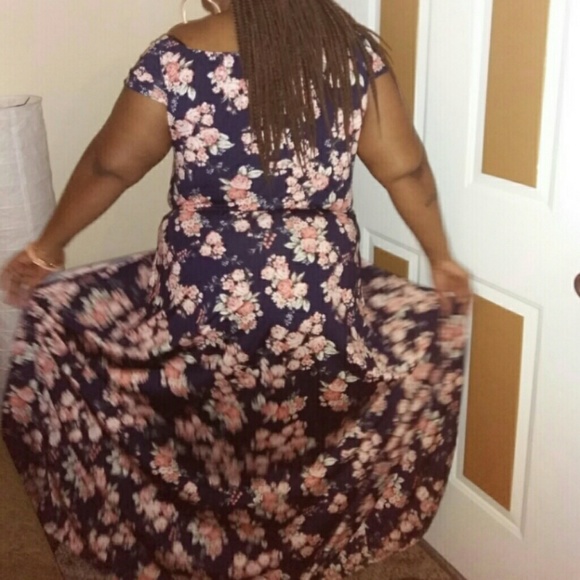 Floral Dress with Shorts Combo - Picture 3 of 3