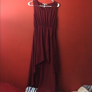 Red dress