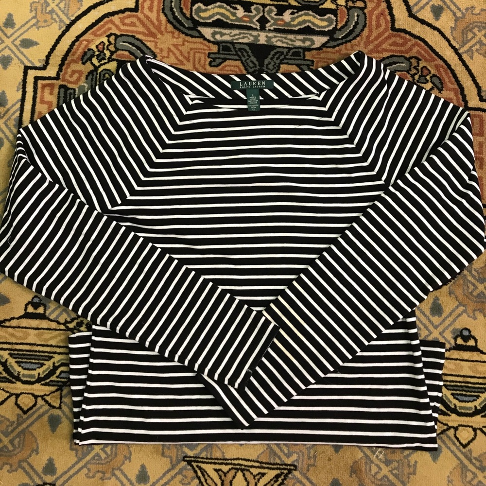 Ralph Lauren classic striped tunic Large