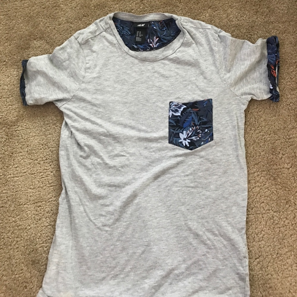 H&M short sleeve shirt men's