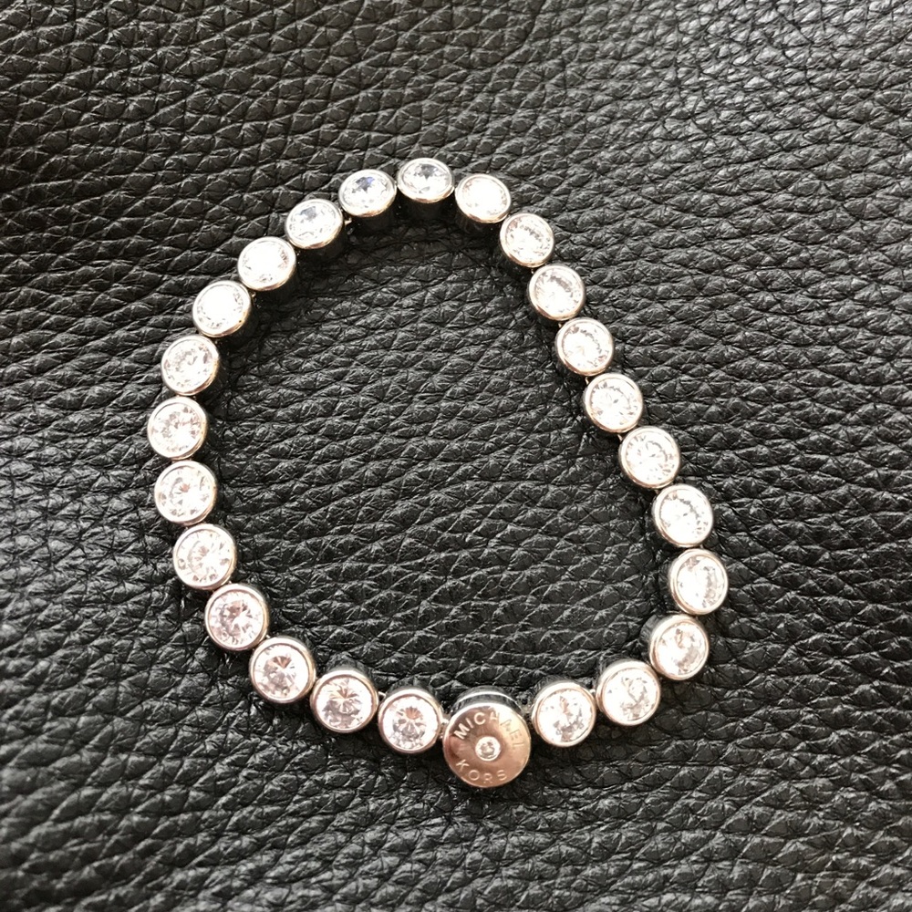 Michael Kors crystal embellished bracelet