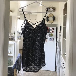 Black lacy lingerie! NEVER WORN