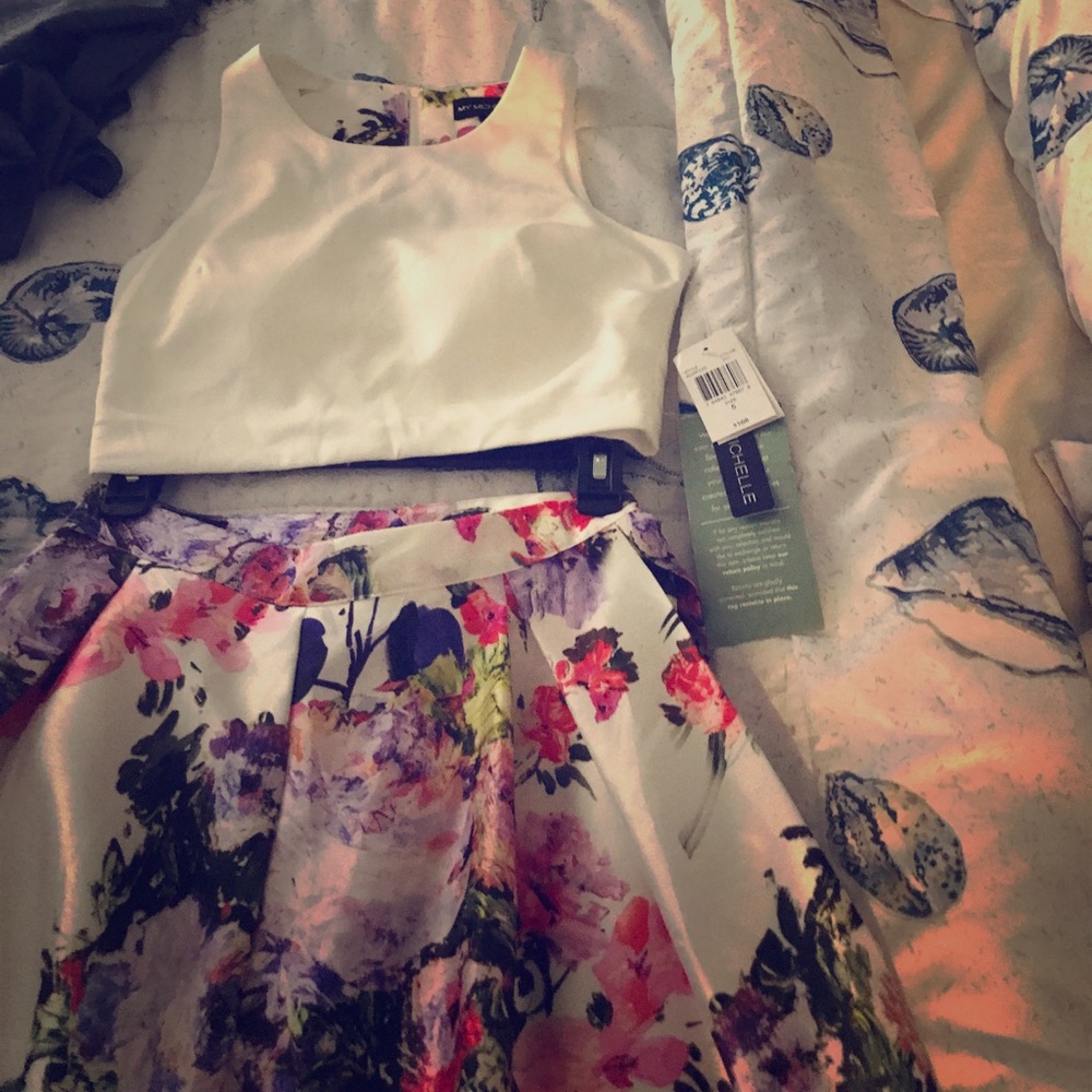 A two piece dress
