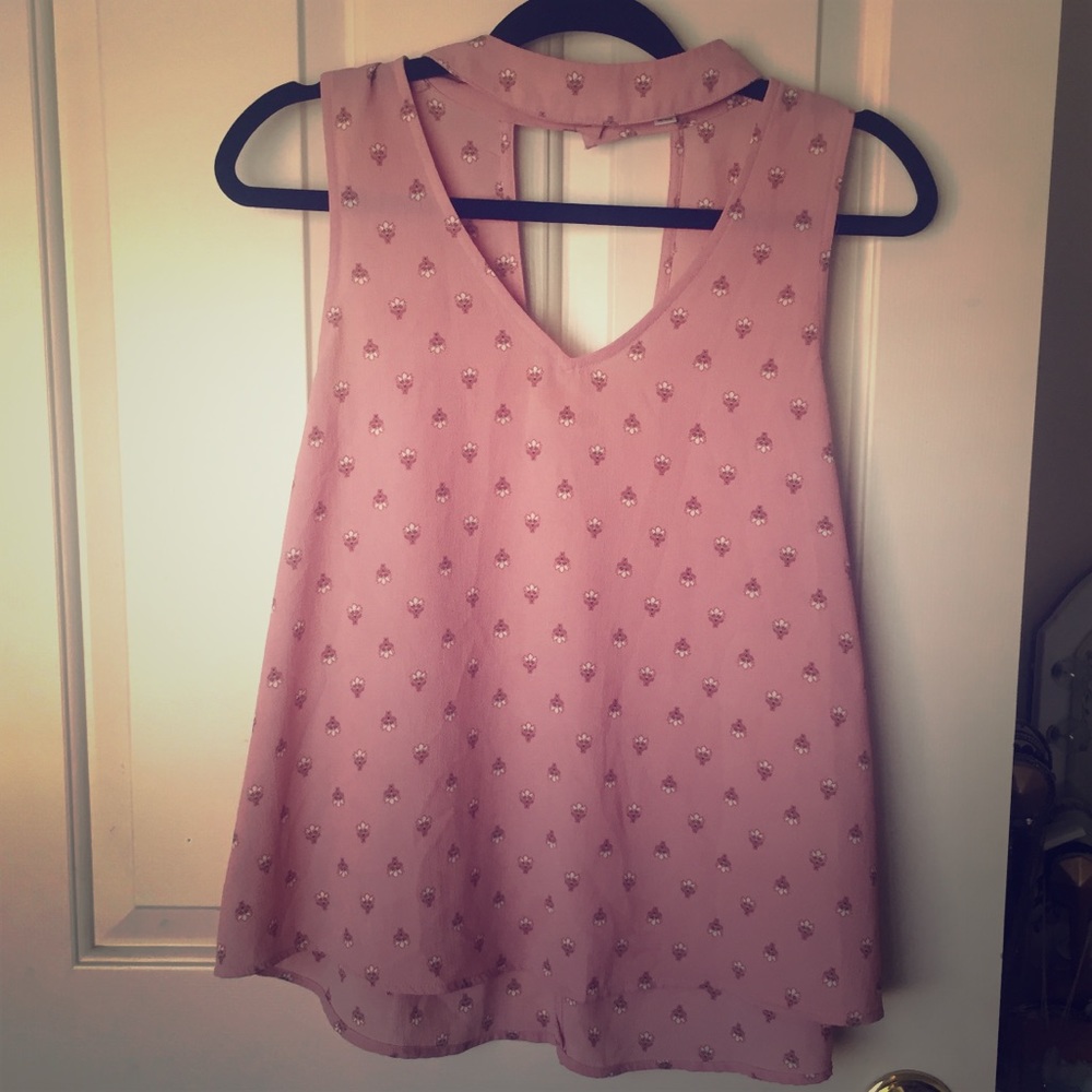 Pink blouse