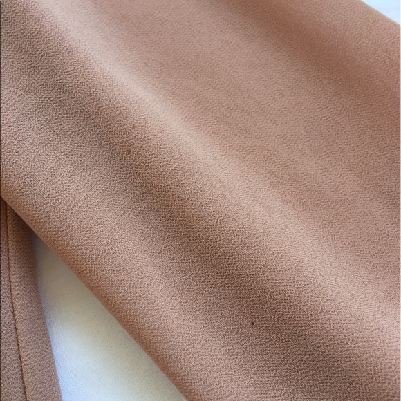 Potter's Pot Button Down Salmon Beige Blouse - Picture 6 of 6