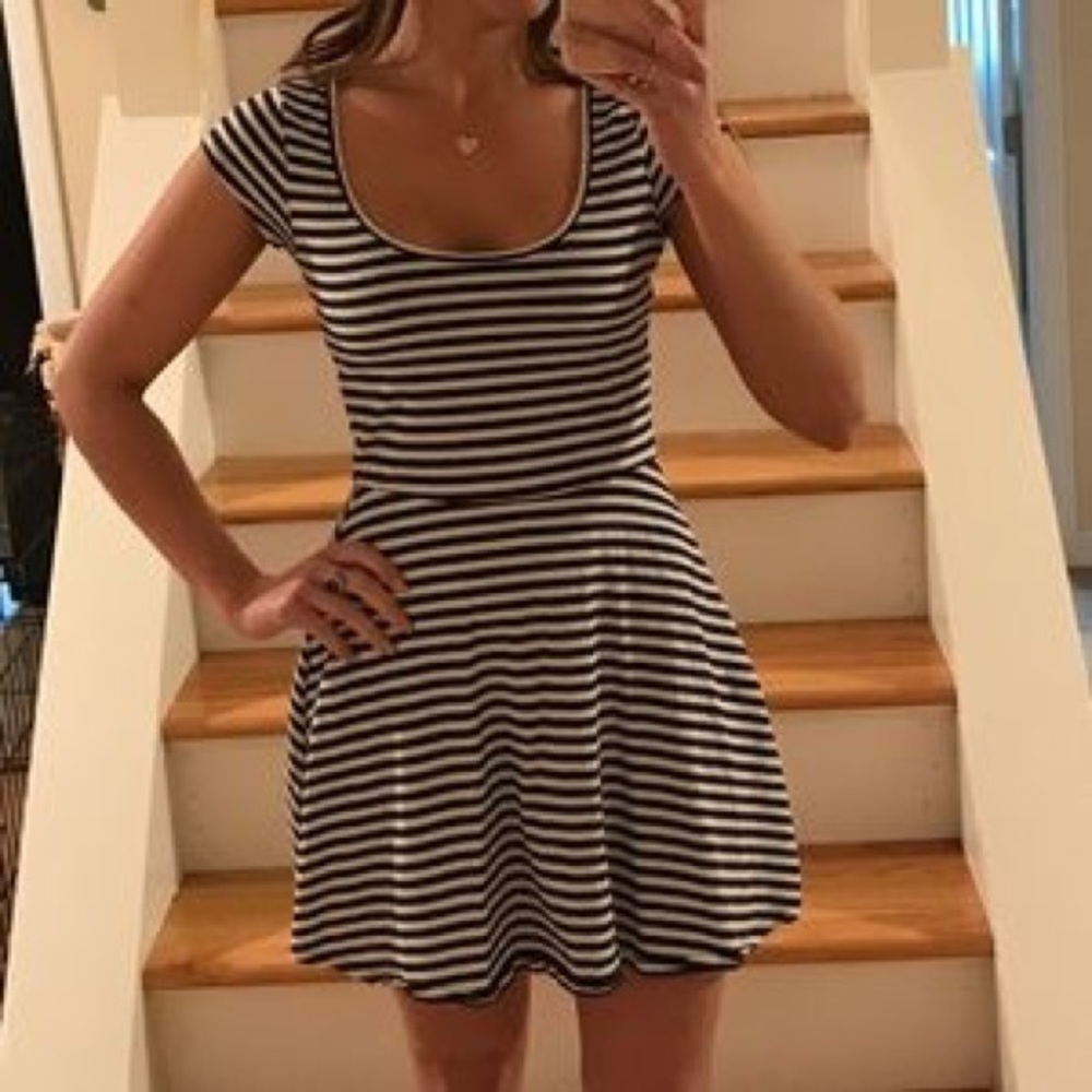 💎 Navy Blue American Eagle Skater Dress💎