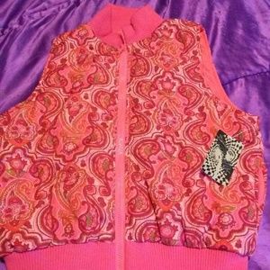 Hypnotik pink printed vest