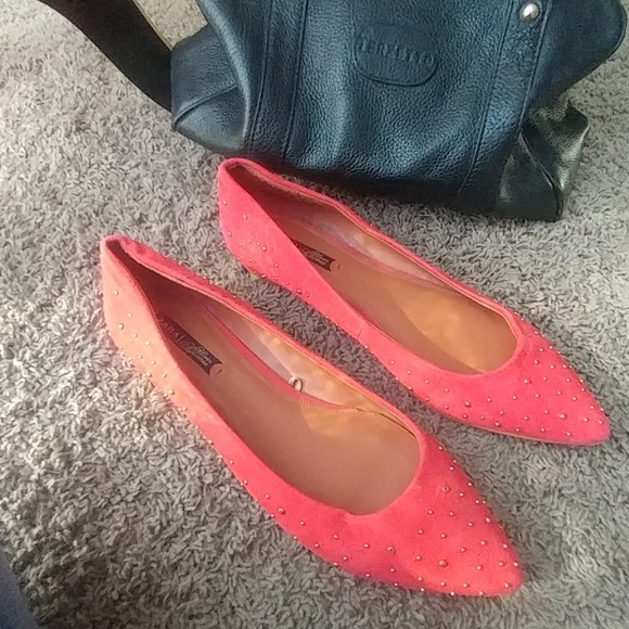 Zara Red Flats - Picture 3 of 8