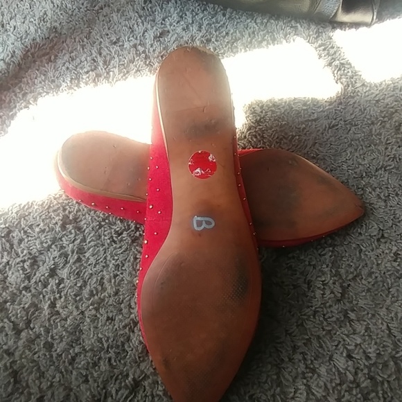 Zara Red Flats - Picture 4 of 8