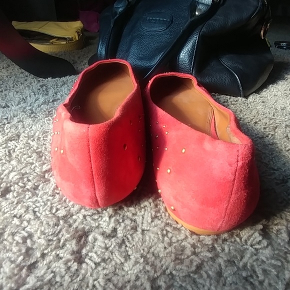 Zara Red Flats - Picture 5 of 8