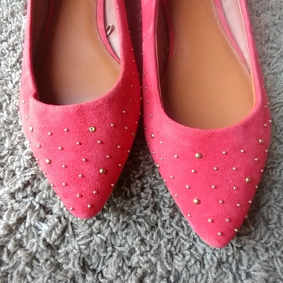 Zara Red Flats - Picture 6 of 8