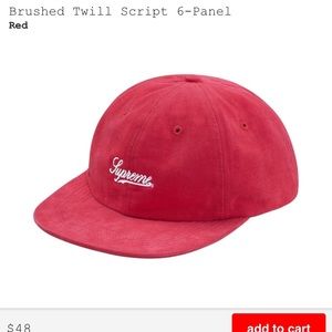 Supreme hat. Dropped 8/24. Never worn