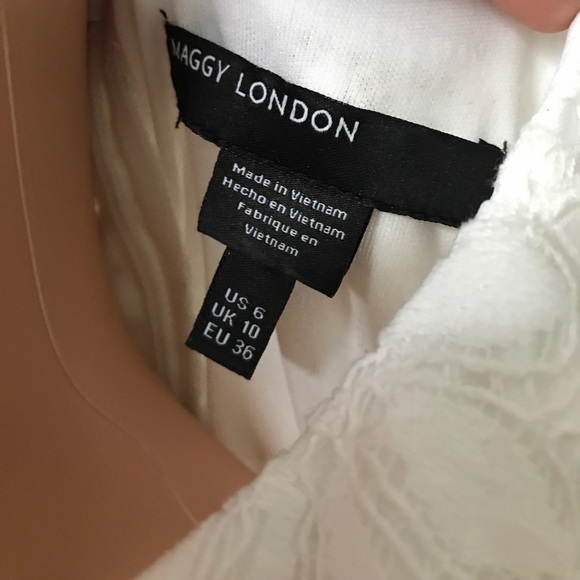 Maggy London Crochet Eyelet Dress - Picture 6 of 6