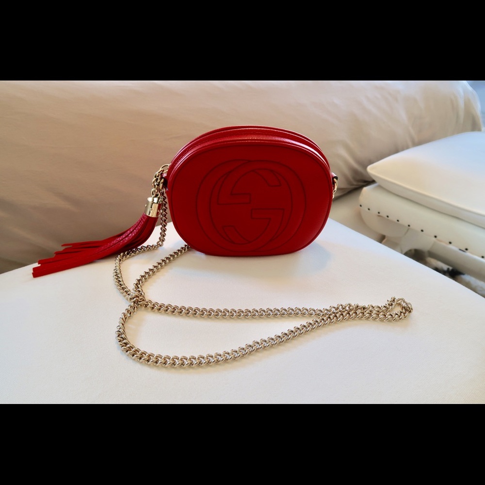 Gucci Soho leather mini chain bag
